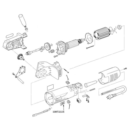 Monti Bristle Blaster Operating Handle 10MT32135